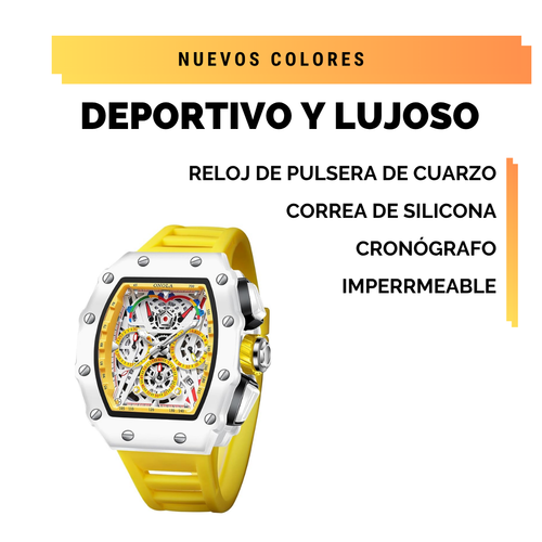 Reloj Deportivo de Lujo de Moda